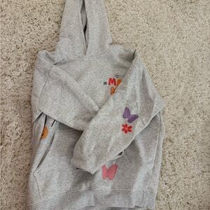 women’s grey elevated faith sweatshirt